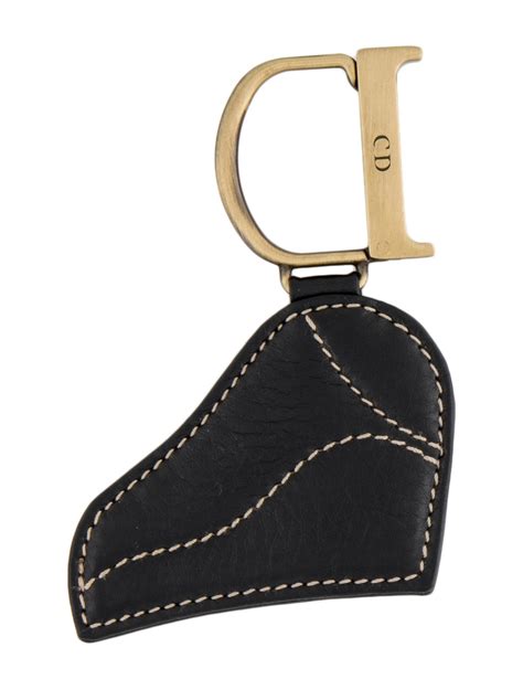 pink dior keychain|christian dior saddle keychain.